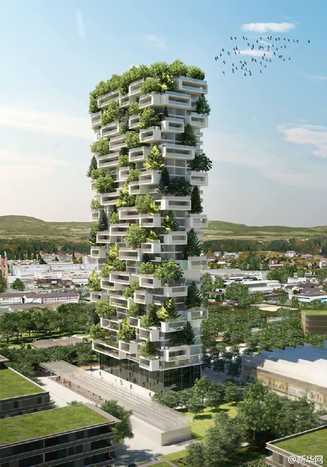 หนานจิงเตรียมสร้างตึกที่เต็มไปด้วยต้นไม้ให้เป็นดั่ง “เครื่องปรับอากาศ”